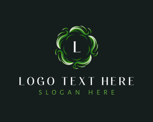 Nature - Grass Leaf Natural logo design