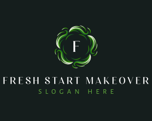 Grass Leaf Natural logo design