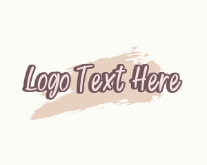 Playful Quirky Wordmark Logo