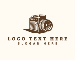 Videography - Camera Videography Studio logo design