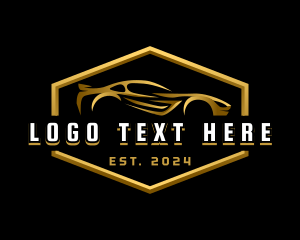Car - Luxury Race Car Detailing logo design
