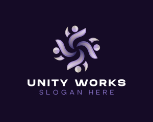 Organization Human Unity logo design