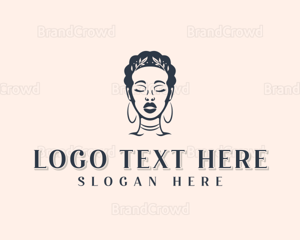 Hair Stylist Beauty Salon Logo