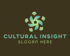 Human Group Community logo design