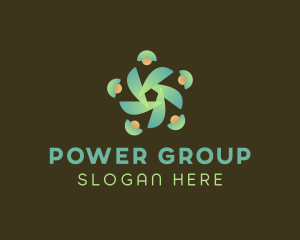 Human Group Community logo design