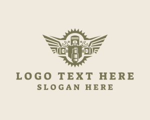 Automotive - Automotive Mechanic Tools logo design