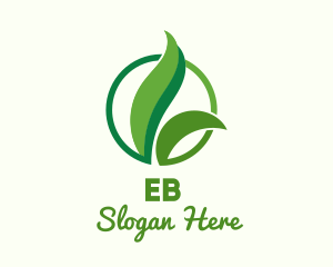 Natural - Green Natural Grass logo design