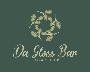 Garden Leaf Salad Bar logo design