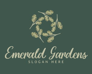 Garden Leaf Salad Bar logo design