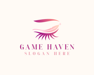 Makeup Artist Eyelashes Logo