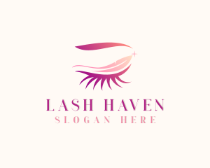 Makeup Artist Eyelashes logo design