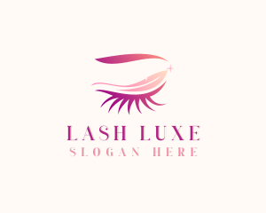 Makeup Artist Eyelashes logo design