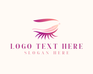 Makeup Artist Eyelashes Logo