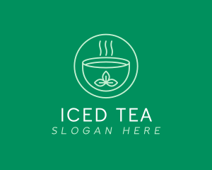 Organic Green Tea logo design