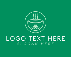 Tea - Organic Green Tea logo design