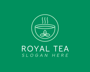 Organic Green Tea logo design