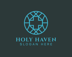 Holy Christian Cross logo design