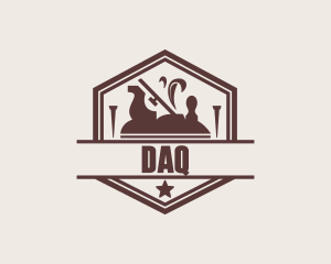 Handyman Carpentry Woodwork Logo