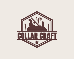 Handyman Carpentry Woodwork logo design