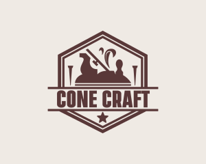 Handyman Carpentry Woodwork logo design