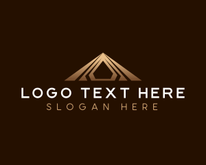 Roof - Modern Pyramid Company logo design