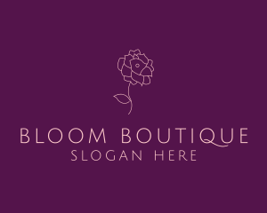 Bloom - Elegant Blooming Flower logo design