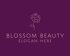 Blossom - Elegant Blooming Flower logo design