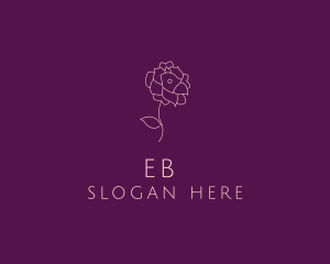 Flowering - Elegant Blooming Flower logo design