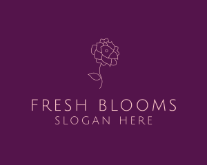 Spring - Elegant Blooming Flower logo design