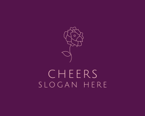 Treatment - Elegant Blooming Flower logo design