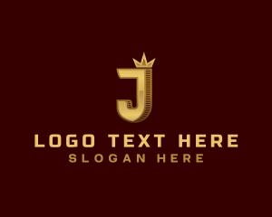 Premium - Premium Crown Letter J logo design