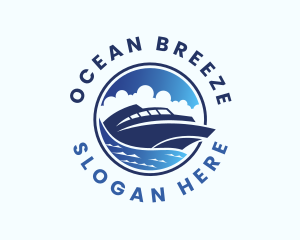 Yacht Ocean Travel logo design