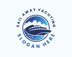 Yacht Ocean Travel logo design