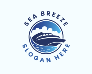 Yacht Ocean Travel logo design