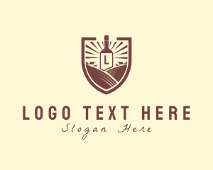 Farm - Farm Vineyard Wine logo design