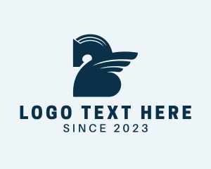 Agency - Letter B Pegasus logo design