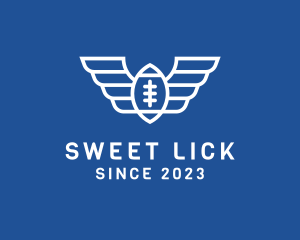 American Football Wings logo design