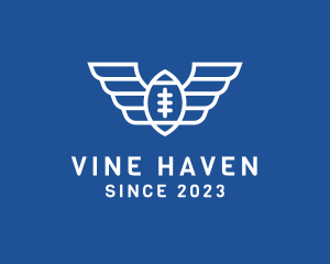 American Football Wings logo design