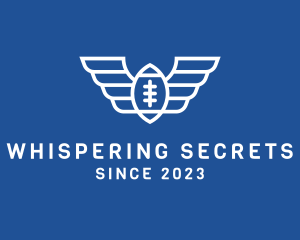 American Football Wings logo design