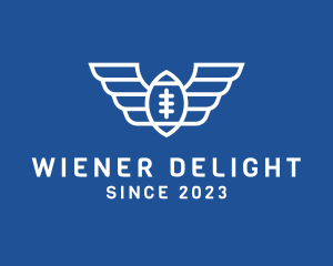 American Football Wings logo design