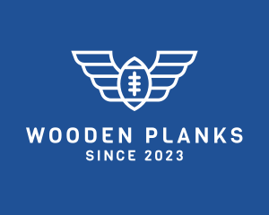 American Football Wings logo design