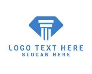 Greece - Professional Pillar Attorney logo design