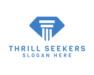 Professional Pillar Attorney logo design