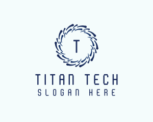 Artificial Intelligence Tech Motion logo design