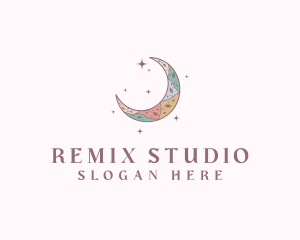 Moon Floral Boutique logo design