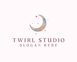 Moon Floral Boutique logo design