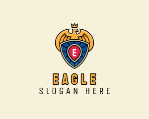 Royal Eagle Crest logo design