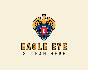 Royal Eagle Crest logo design