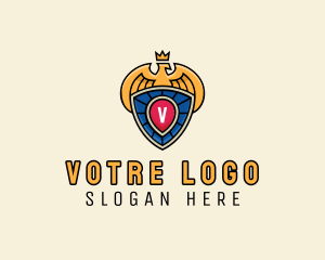 Royal Eagle Crest logo design