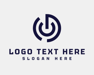 Turn Off - Signal Power Switch logo design